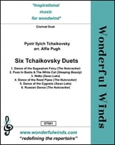 Six Tchaikovsky Duets Clarinet Duet cover